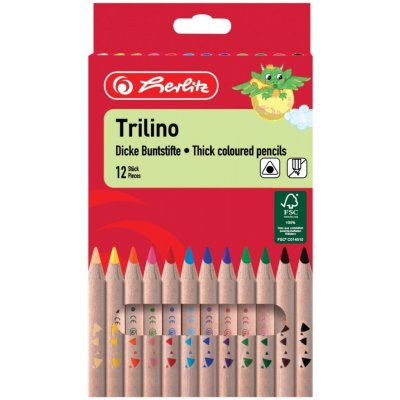 Herlitz Trilino 12 barev 23532 – Zbozi.Blesk.cz