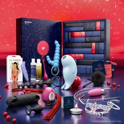 Satisfyer Deluxe 24 Box 2023 edice, luxusní balíček 24 hraček – Zbozi.Blesk.cz