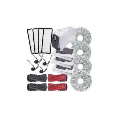 ElektroSkalka Roborock QRevo Edge hepa filtry a kartáče a mopovací textilie a sáčky 20 ks – Zboží Mobilmania