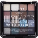 NYX Professional Makeup Ultimate paletka očních stínů 02 Vintage Jean Baby 13,28 g