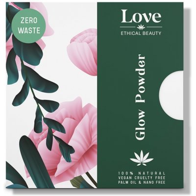 Love Ethical Beauty fixační pudr Glow 9 g – Zboží Dáma