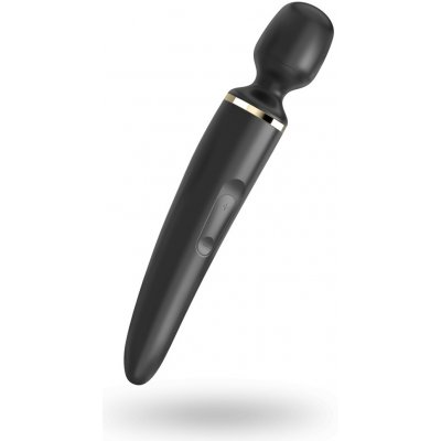 SATISFYER XXL Wand er Women 2v1 silná masážní hlavice a černá – Zboží Mobilmania