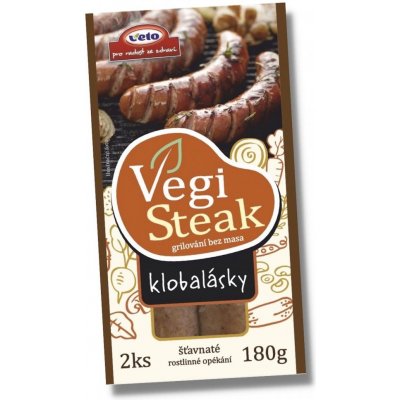 Veto Veggie Steak Klobalásky 180 g – Zbozi.Blesk.cz