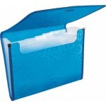 PANTA PLAST Harmonikové desky Tai Chi, s gumičkou, modrá, PP, A4, PANTA PLAST 22123 – Zboží Živě
