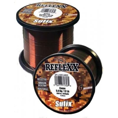 Sufix REFLEXX G2W Camo 600 m 0,3 mm 7,7 kg – Zboží Mobilmania