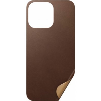 Pouzdro Nomad Leather Skin Rustic hnědé iPhone 13 Pro – Zboží Mobilmania