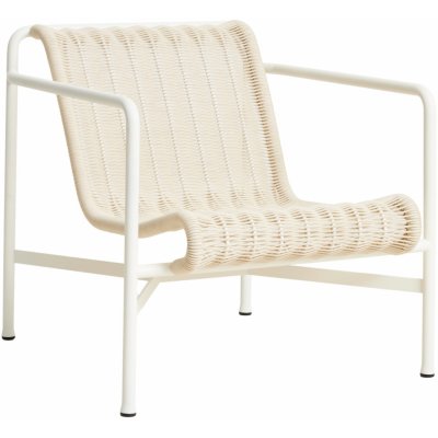 HAY Zahradní křeslo Palissade Cord Lounge Chair Low, Cream White – Hledejceny.cz