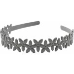Kytičková čelenka šedá – Zboží Dáma