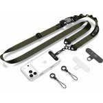 Tech-Protect C9S Rope Crossbody šňůrka na telefon, klíče, AirPods a další, Army Green – Hledejceny.cz