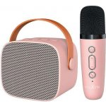 Maxlife MXKS 100 Bluetooth karaoke set růžový – Zbozi.Blesk.cz