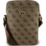 Guess PU 4G Triangle Logo Taška 8" Brown – Sleviste.cz