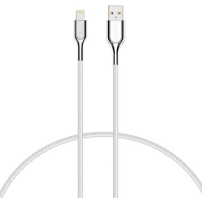 Cable Lightning to USB Cygnett Armoured 2.4A 12W 0,1m (white)