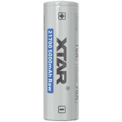 XTAR baterie nabíjecí Raw Li-ion 21700 5000 mAh 3,6V 15A X-BAT21700R – Zboží Živě