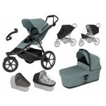 Thule Set 7v1 Urban Glide 3 Mid blue 2024 + pláštěnka + ochranná síť + madlo + korba Mid blue + pláštěnka + ochranná síť na korbu – Zbozi.Blesk.cz