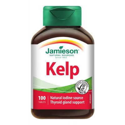 Jamieson Kelp mořské řasy 650 ug 100 tablet