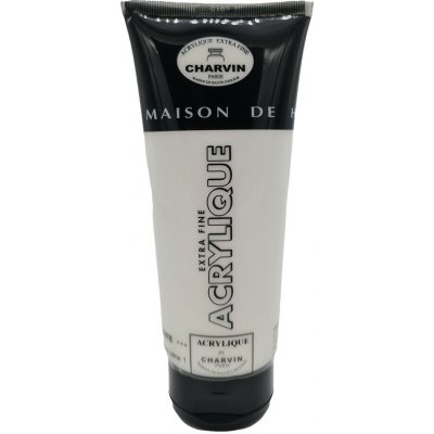Charvin Paris akrylová barva Extra Fine titanium white 200 ml – Zboží Dáma