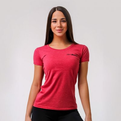GymBeam Womens T-shirt basic Vintage Red – Zboží Mobilmania