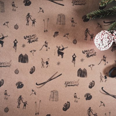 Balicí papír šedák v roli 100cm x 50m – Zboží Dáma