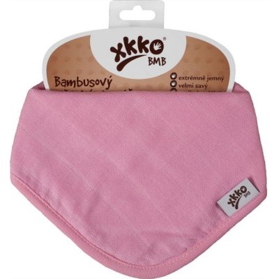 Kikko XKKO BMB bambusový slintáček Baby Pink – Zboží Mobilmania