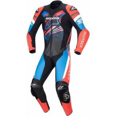 Jednodílná kombinéza Alpinestars GP Force Phantom černá/bílá/červená | Zboží Auto