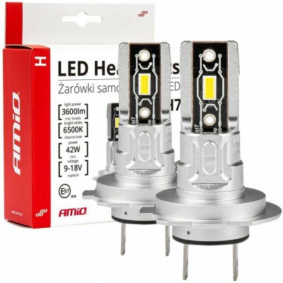 Žárovky do světlometů H7 řady H-mini AMiO LED – Zbozi.Blesk.cz