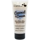 I Love Coconut Cream sprchový peeling 200 ml