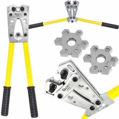 Lisovací kleště na kabelová oka, krimpovací G00920 GEKO – Zboží Dáma