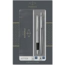 Parker Jotter Stainless Steel CT sada plnicí pero a kuličková tužka 1501/1563258