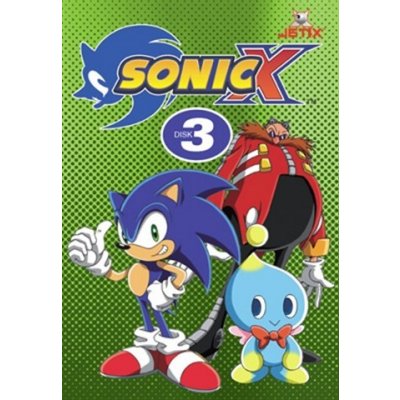 Sonic X 03 papírový obal DVD