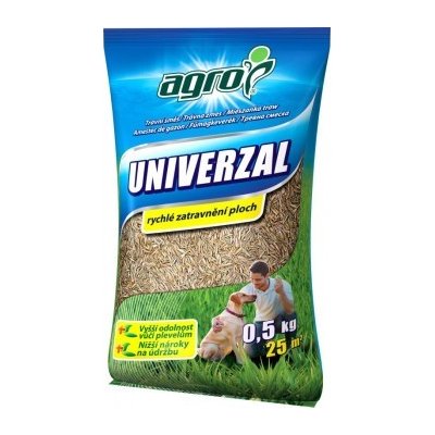 AGRO Travní směs UNIVERZÁL 0,5 kg – Zboží Mobilmania