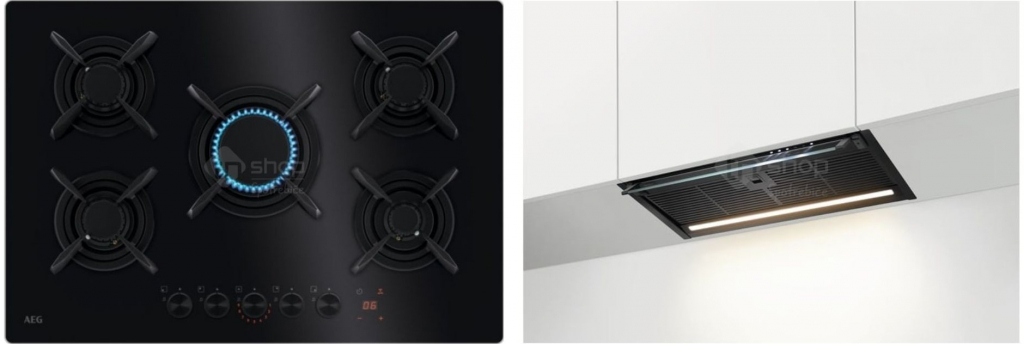 Set AEG HKB75453NB + GDE686HB