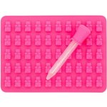 TORO Forma na medvídky 50 ks s pipetou, růžová – Hledejceny.cz