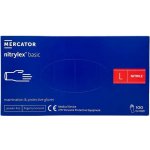 Mercator Nitrylex Basic Powder-Free Examination & Protective 100 ks – Zboží Dáma