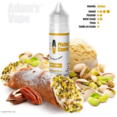 Adams vape Pistachio Cannoli Shake & Vape 10 ml – Sleviste.cz