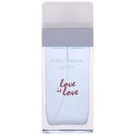 Dolce & Gabbana Light Blue Love is Love toaletní voda dámská 50 ml – Zbozi.Blesk.cz