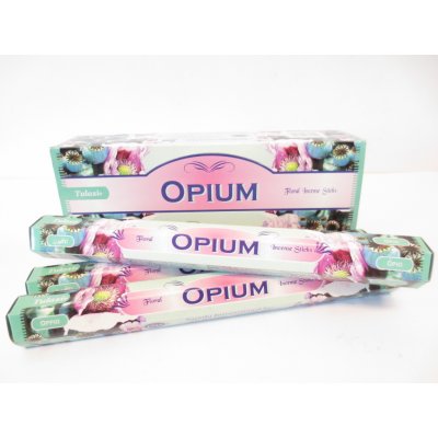 Tulasi indické vonné tyčinky Opium 20 ks – Zboží Mobilmania