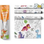 PEXI Malovací ubrusy 3 ks Šťastní Dinosauři Happy Dino – Hledejceny.cz
