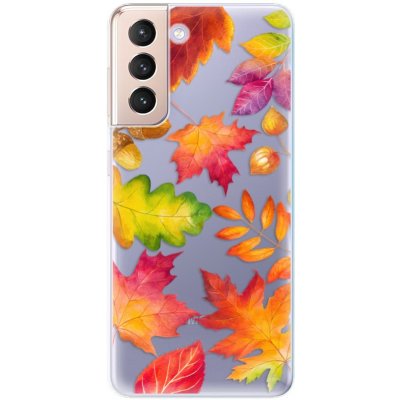Pouzdro iSaprio - Autumn Leaves 01 Samsung Galaxy S21 Ultra 5G – Hledejceny.cz