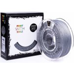 Print With Smile ASA - Silver Shine 1,75 mm; 0,85 kg – Zboží Živě