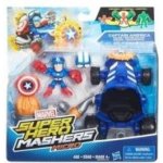 Super Hero Mashers micro z pojazdem Captain America – Sleviste.cz