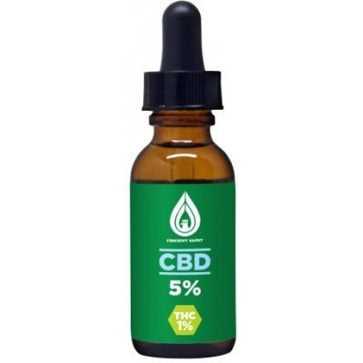 Fair CBD olej 5% CBD 5% CBN 5% CBG s 1% THC objem 10ml