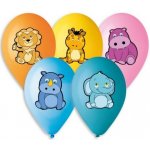 Gemar Balónky nafukovací 30cm potisk ZVÍŘÁTKA set – Zboží Dáma