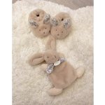 DouDou et compagnie dárková krabička zajíček béžová 15 cm – Sleviste.cz