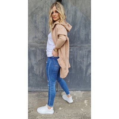 M.ASCH Be original Cardigan Oversize Light Brown – Zboží Mobilmania