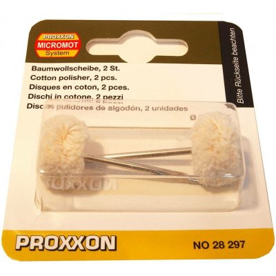 Proxxon Bavlněný lešticí kotouček pr. 22,0 mm 2ks 28297 – Hledejceny.cz