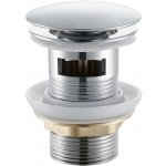 Cerano Umyvadlová výpusť, 5/4“ click-clack s přepadem, chrom, CER-CC-CH-OF – Zboží Dáma