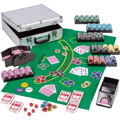 shumee Poker set 600 žetonů – Zboží Mobilmania