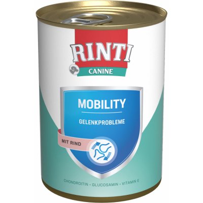 RINTI Canine Mobility hovězí 400 g – Zboží Mobilmania