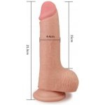 LoveToy Skinlike Soft Cock 7.5" – Zboží Dáma LoveToy Skinlike Soft Cock 7.5" – Zboží Dáma