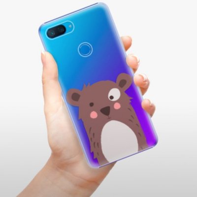 Pouzdro iSaprio - Brown Bear - Xiaomi Mi 8 Lite – Zbozi.Blesk.cz